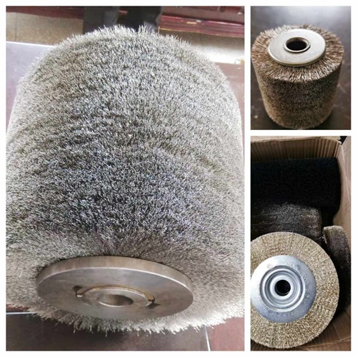 abrasive brush wheel