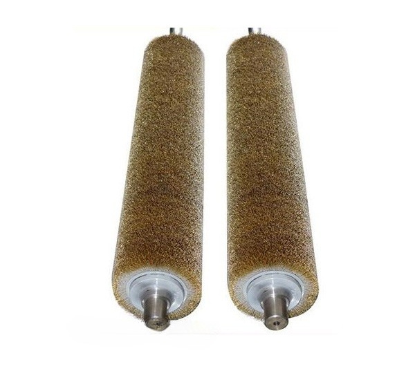 Heavy-Duty Abrasive Wire Brush Roller